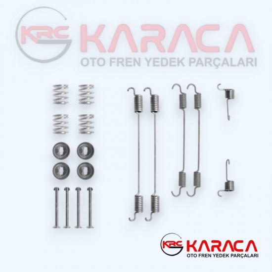 Citroën C-Elysée Rear Drum Brake Shoe Retention Spring & Pin Kit (2012+)